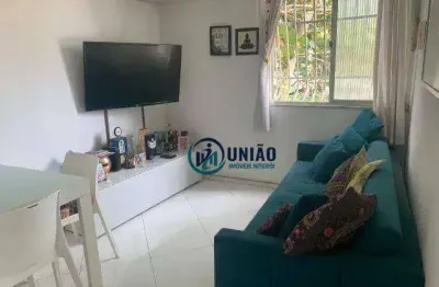 Apartamento com 1 quarto à venda, 40 m² por r$ 250.000 - fonseca - niterói/rj