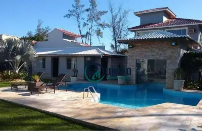 Maravilhosa casa com 6 dormitórios à venda, pertinho da praia- unamar - cabo frio/rj