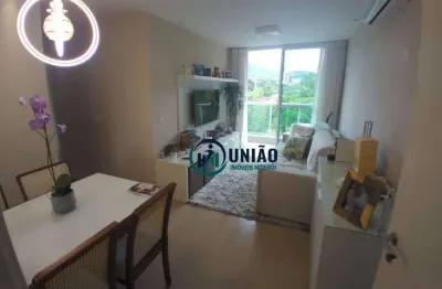 Apartamento com 2 dormitórios à venda, 60 m² por r$ 450.000,00 - pendotiba - niterói/rj
