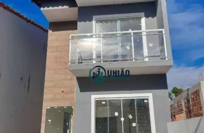 Linda casa com 3 dormitórios, sendo uma suíte, duas vagas, primeira locação, à venda, 130 m² - engenho do mato - niterói/rj