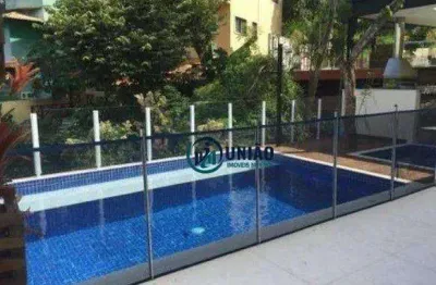 Espetacular casa em condomínio fechado, com 4 dormitórios, sendo 3 suítes, piscina, churrasqueira,  à venda, 400 m² - sape - niterói/rj