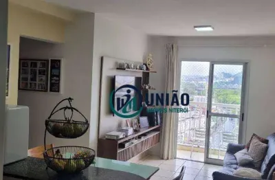 Apartamento com 2 quartos à venda, 60 m² por r$ 445.000 - centro - niterói/rj