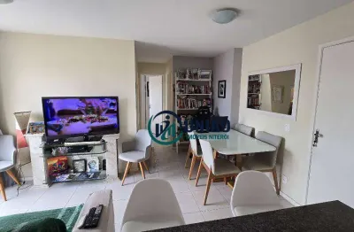 Apartamento à venda, 59 m² por r$ 378.000,00 - centro - niterói/rj