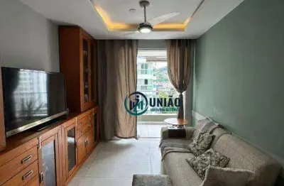 Apartamento com 2 quartos à venda, 75 m² por r$ 570.000 - santa rosa - niterói/rj