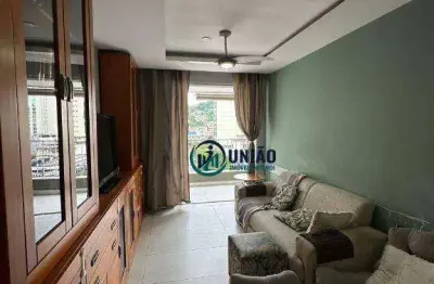 Apartamento com 2 quartos à venda, 75 m² por r$ 570.000 - santa rosa - niterói/rj