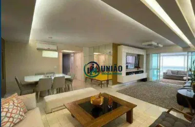 Espetacular apartamento com 3 suítes, sol da manhã e vista parcial mar!!