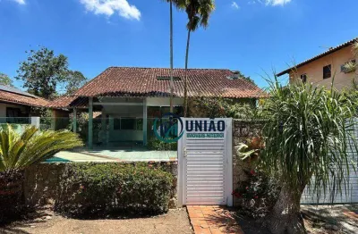 Casa com 4 dormitórios à venda, 305 m² por r$ 1.399.000,00 - mata paca - niterói/rj