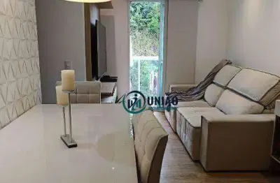 Lindíssimo apartamento com 3 dormitórios, sendo uma suíte, uma vaga, lazer completo!!