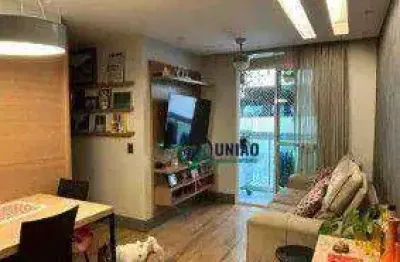 Lindo apartamento com 3 dormitórios, sendo uma suite, todo montado, uma vaga, lazer completo!!