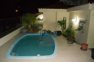 Cobertura com 4 dormitórios à venda, 320 m² por r$ 2.300.000,00 - ingá - niterói/rj
