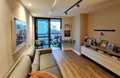 Lindo apartamento com 3 dormitórios, sendo 2 suítes, duas vagas, lazer completo!!