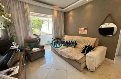Apartamento com 2 dormitórios à venda, 86 m² por r$ 390.000 - icaraí - niterói/rj
