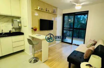 Apartamento com 1 dormitório à venda, 38 m² por r$ 530.000 - ingá - niterói/rj