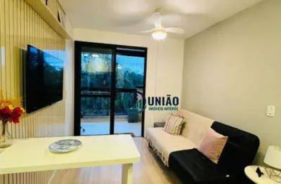 Apartamento com 1 dormitório à venda, 38 m² por r$ 530.000,00 - ingá - niterói/rj