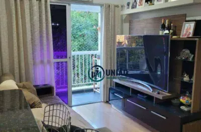Excelente apartamento com 2 dormitórios, sendo uma suíte, uma vaga, lazer completo !!