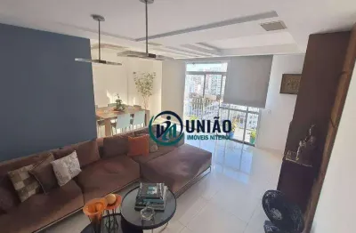 Apartamento com 4 quartos à venda, 185 m² por r$ 1.150.000 - icaraí - niterói/rj