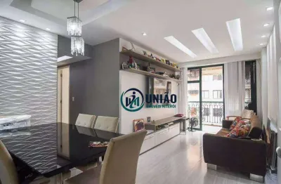 Apartamento com 2 quartos à venda, 80 m² por r$ 672.000 - santa rosa - niterói/rj