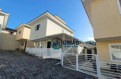 Casa com 2 dormitórios à venda, 76 m² por r$ 420.000,00 - serra grande - niterói/rj