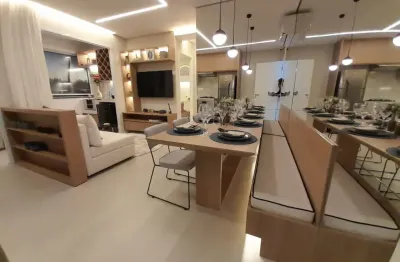 Lindo apartamento com 2 dormitórios e varanda próximo a estação giovanni