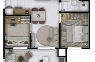 Apartamento com 2 quartos à venda na Avenida Giovanni Gronchi, 7020, Vila Andrade, São Paulo