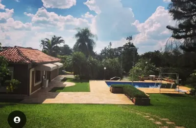 Chácara em sarapuí 20 mil m²/ 8 dorm./7 wc´s/ lazer com piscina e salão de jogos