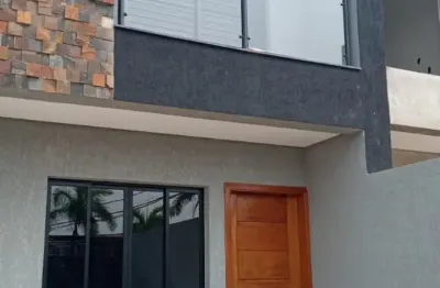 Lindo sobrado com 118 m²/ 3 dorm./ suíte/ área gourmet/ lavabo/ wanel ville