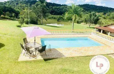 Chácara com 3 dormitórios à venda, 2000 m² por r$ 2.100.000,00 - caioçara - jarinu/sp