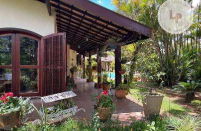Chácara com 4 dormitórios à venda, 5476 m² por r$ 1.854.000,00 - chácara recreio lagoa dos patos - jundiaí/sp