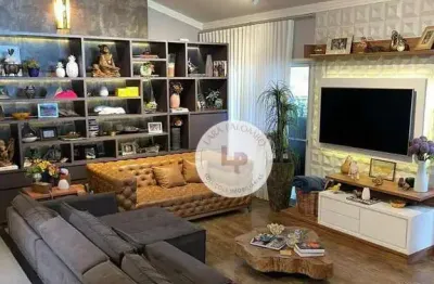 Casa com 4 dormitórios à venda, 420 m² por r$ 2.100.000,00 - condomínio colina dos coqueiros - valinhos/sp