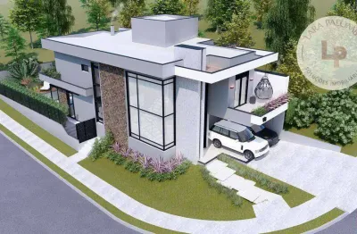 Casa com 3 dormitórios à venda, 280 m² por R$ 1.895.000 - Condomínio Residencial Flor da Serra - Valinhos/SP