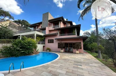 Casa com 4 dormitórios à venda, 366 m² por r$ 3.500.000,00 - condomínio estância marambaia - vinhedo/sp