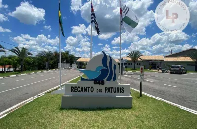 Terreno à venda, 384 m² por r$ 600.000,00 - condomínio recanto dos paturis - vinhedo/sp