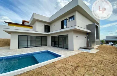 Casa com 4 dormitórios à venda, 406 m² por r$ 3.290.000,00 - condomínio campo de toscana - vinhedo/sp
