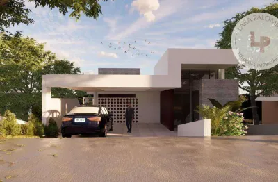 Casa com 3 suites à venda, 267 m² por r$ 2.000.000 - reserva dos jatobás - louveira/sp