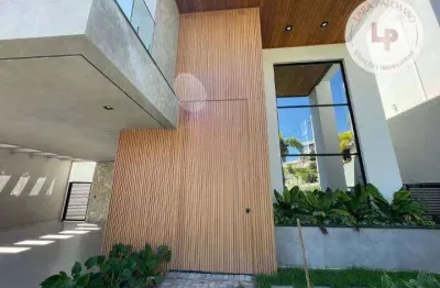 Casa com 4 suítes à venda, 420 m² por r$ 3.690.000 - condomínio terras de vinhedo - vinhedo/sp