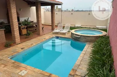 Casa semi mobiliada 4 dormitórios à venda, 254 m² por r$ 1.390.000 - jardim pacaembu - jundiaí/sp