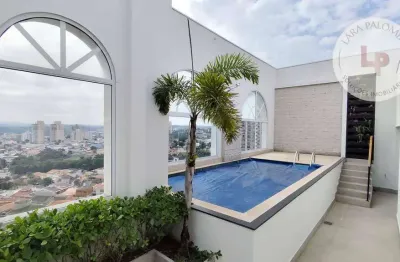 Apartamento mobiliado cobertura duplex com 3 suítes, 242 m² - venda por r$ 2.860.000 ou aluguel por r$ 16.499/mês -le parc residence - jundiaí/sp