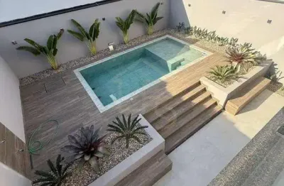 Belíssima casa á venda no cond. brisas da mata com 4 dorm/3 suítes e escritorio