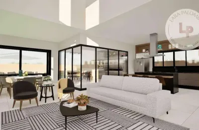 Casa com 3 suites à venda, 284 m² por r$ 3.250.000 - condomínio reserva do itamaracá - valinhos/sp