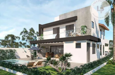 Belissima casa à venda no cond. alphaville jundiai com 4 suites