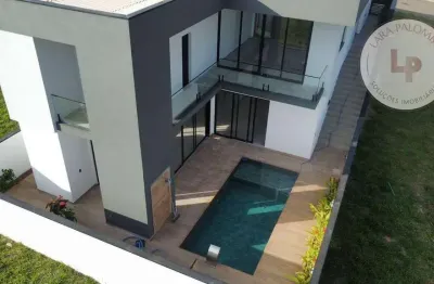 Casa nova com 3 suítes à venda, 338 m² por r$ 2.200.000 - villagio azzure - itupeva/sp