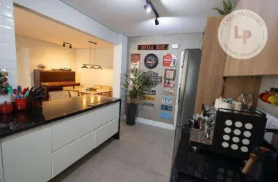 Apartamento  2 dormitório( 1 suíte)e dependência de empregada para alugar, 101 m² por r$ 6.496/mês -residencial são felipe- perdizes - são paulo/sp