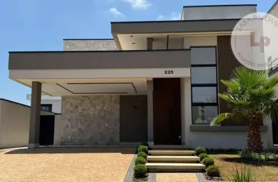 Casa térrea com 3 suites à venda, 205 m² por r$ 2.300.000 - condomínio terras do cancioneiro - paulínia/sp