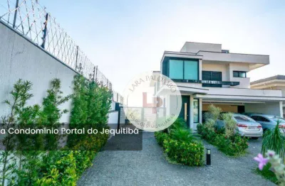 Casa com 3 dormitórios à venda, 269 m² condomínio portal do jequitibá - valinhos/sp