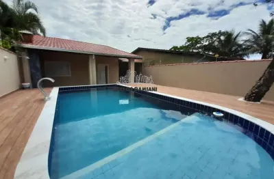 Casa para venda em itanhaém, jardim bopiranga, 2 dormitórios, 1 suíte, 2 banheiros, 4 vagas