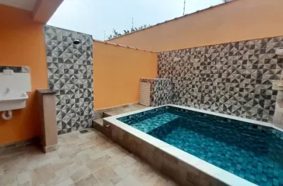 Casa em condomínio para venda em itanhaém, cibratel 2, 2 dormitórios, 2 banheiros, 1 vaga