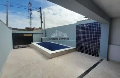 Casa para venda em itanhaém, bopiranga, 3 dormitórios, 1 suíte, 2 banheiros, 3 vagas