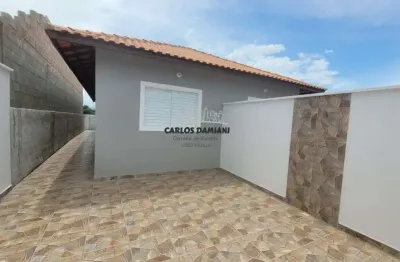 Casa para venda em itanhaém, jardim bopiranga, 2 dormitórios, 1 banheiro, 2 vagas