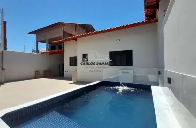 Casa para venda em itanhaém, jardim jamaica, 2 dormitórios, 1 suíte, 2 banheiros, 2 vagas