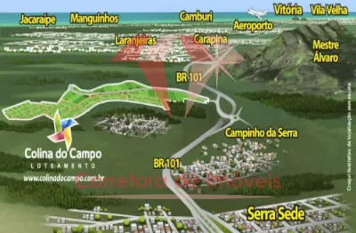 Terreno à venda no Campinho da Serra I, Serra 